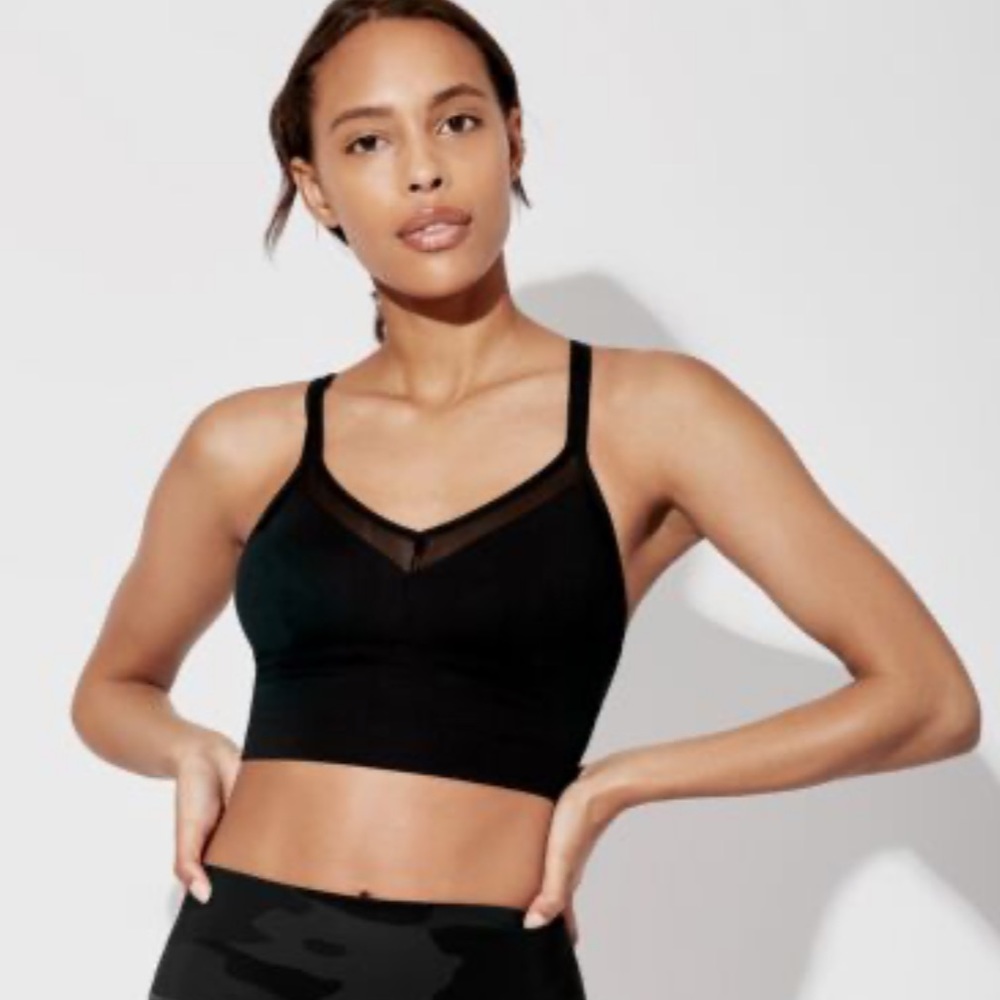 NWOT Alo Yoga // Sneak Long Bra - Picture 6 of 11